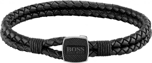 Boss Jewelry 1580467M - THAD CLASSIC Braided Leather Bracelet