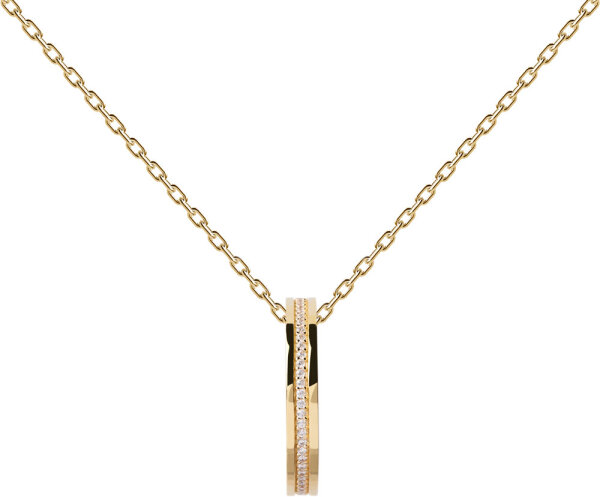PDPAOLA Infinity CO01-437-U - Necklace 925 Sterling Silver with 18K Gold Plating