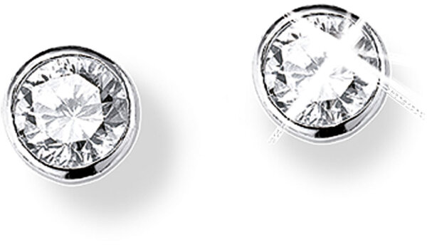 Stud Earrings with Zirconia - s.Oliver Jewelry Model: 9079094