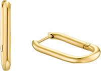 Hoop Earrings Carabiner Gold - s.Oliver Jewelry Model:...