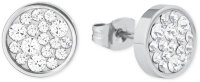 Stud Earrings with Crystals - s.Oliver Jewelry Model:...