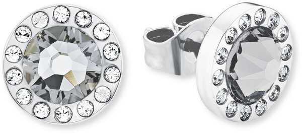 Stud Earrings with Crystals - s.Oliver Jewelry Model: 2015124