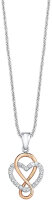 Necklace with Infinity in Heart Pendant - s.Oliver...