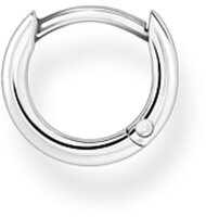 Single Hoop Earring Classic - 925 Sterling Silver