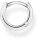 Single Hoop Earring Classic - 925 Sterling Silver