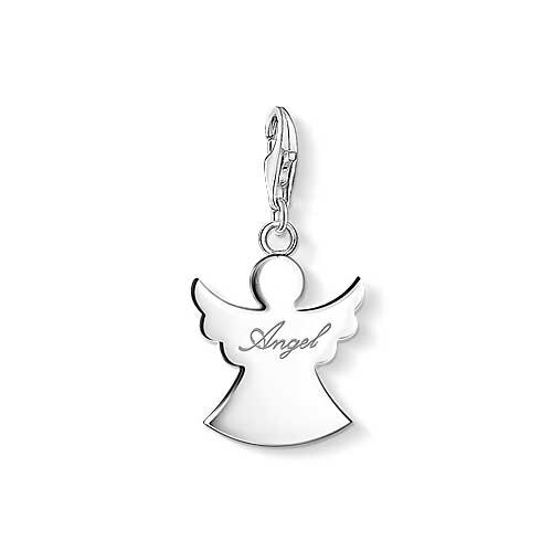Charm Pendant Guardian Angel - 925 Sterling Silver