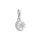 Charm Pendant Star and Moon - 925 Sterling Silver