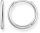 Hoops silver small - 925 sterling silver