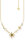 Royalty star & moon collier - 750 yellow gold plating