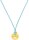 Prinzessin Lillifee 2034002 textile necklace with a crown made of gold-plated stainless steel