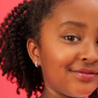 Prinzessin Lillifee 2031158 hoops pink/light blue enameled