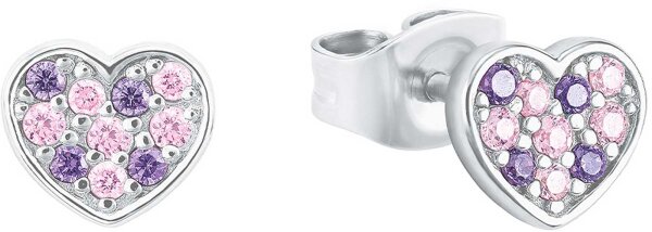 Prinzessin Lillifee 2027218 heart ear studs with stones