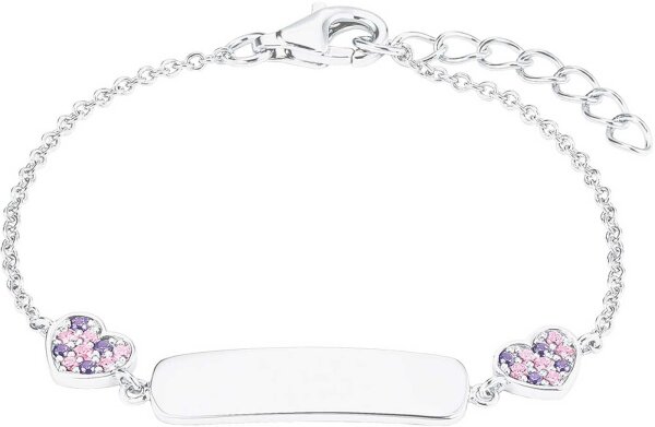 Prinzessin Lillifee 2027208 ID bracelet with heart pendants