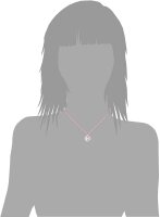 Prinzessin Lillifee 2033998 textile necklace with small...