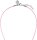 Prinzessin Lillifee 2033998 textile necklace with small hearts made of stainless steel