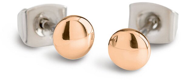 Rosé gold-plated earrings - Boccia Jewelry Model: 05013-03