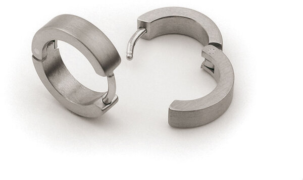 Pure titanium earrings - Boccia Jewelry Model: 0510-01