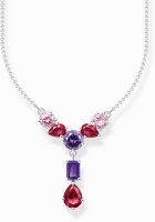 Necklace adorned with colorful stones - Thomas Sabo Model: KE2195-477-7