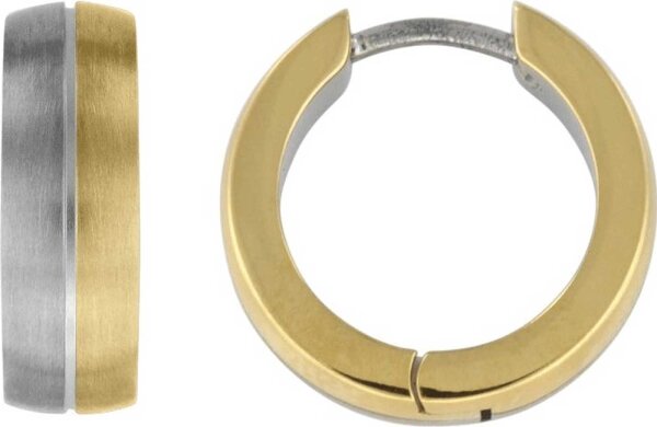 Partly gold-plated earrings - Boccia Jewelry Model: 0539-02