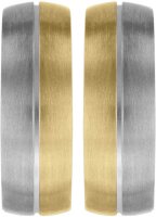 Partly gold-plated earrings - Boccia Jewelry Model: 0539-02