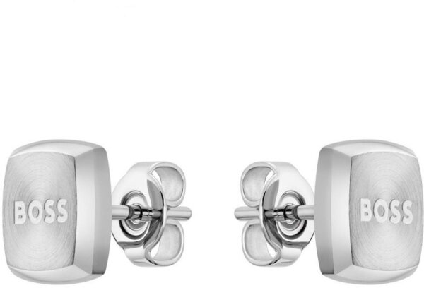Boss Jewelry 1580473 - YANN mens ear studs with Boss lettering