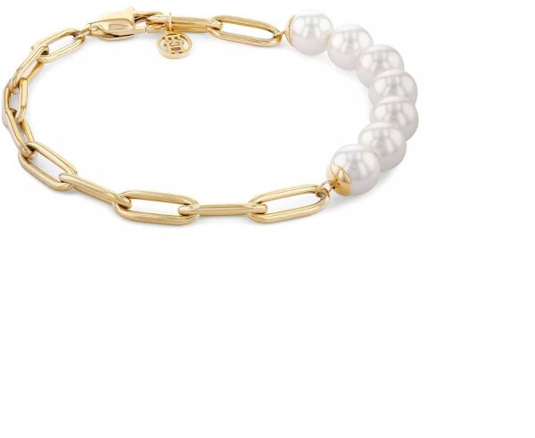 Chunky anchor chain with pearls - Tommy Hilfiger Model: 2780770