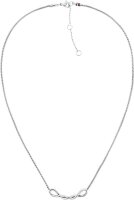 Fine snake chain with a twisted pendant - Tommy Hilfiger...