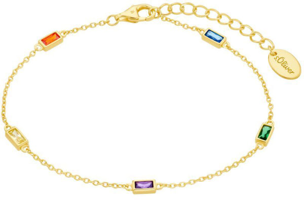 Necklace with colorful charms - s.Oliver Jewelry Model: 2035510