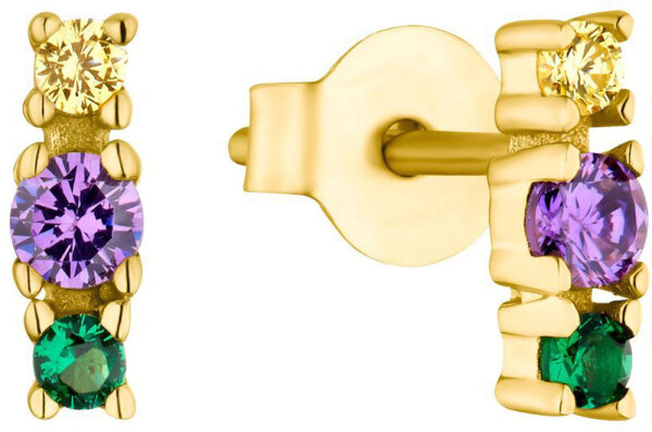 Ear studs with colorful stones - s.Oliver Jewelry Model: 2035502