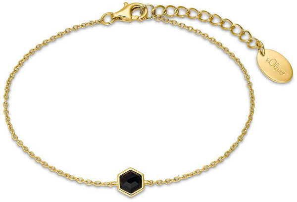 Bracelet with a square pendant - s.Oliver Jewelry Model: 2034896