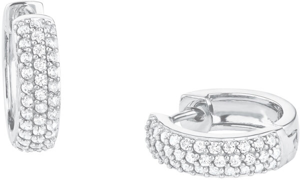 Stone-set hoops - s.Oliver Jewelry Model: 2027615