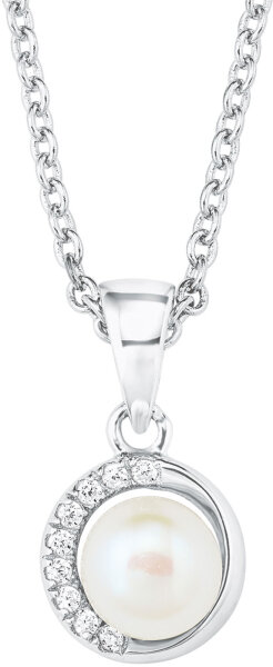 Necklace with a pearl pendant - s.Oliver Jewelry Model: 2022755