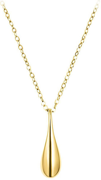 Long necklace with a teardrop pendant - s.Oliver Jewelry Model: 2035764