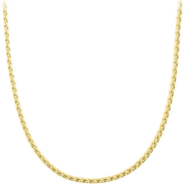 Curb necklace made of stainless steel IP gold - s.Oliver Jewelry Model: 2035761