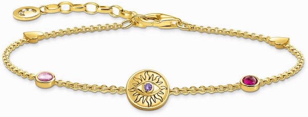 Bracelet with various pendants - Thomas Sabo Model: A2132-995-7