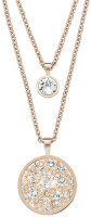 Double-layered necklace with round pendants - s.Oliver Jewelry Model: 2020328