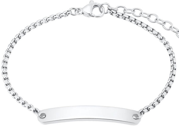 Venetian link bracelet with an ID plate - s.Oliver Jewelry Model: 2034940