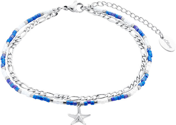 Double-layered starfish anklet - s.Oliver Jewelry Model: 2034577