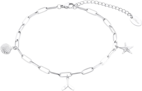 Anklet with 3 pendants - s.Oliver Jewelry Model: 2034574