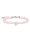 Charm bracelet with rose quartz beads - Thomas Sabo Model: A2097-034-9