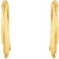 Layered hoops with a post closure - s.Oliver Jewelry...