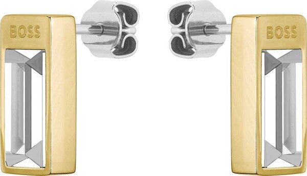 Boss Jewelry 1580413 - CLIA ear studs with a glass stone