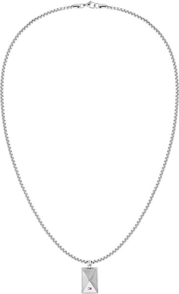 Venetian chain with dog tag pendant - Tommy Hilfiger Model: 2790564
