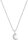Prinzessin Lillifee 2035335 necklace with a moon and star pendant