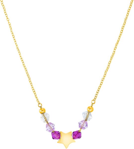 Prinzessin Lillifee 2035300 necklace with beads and a star pendant