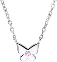Prinzessin Lillifee 2036037 butterfly necklace with stones