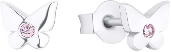 Prinzessin Lillifee 2035984 butterfly ear studs with stones