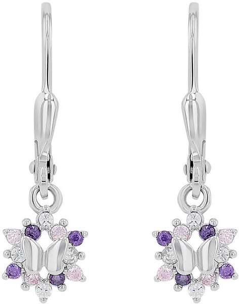 Prinzessin Lillifee 9245703 drop earrings with butterflies