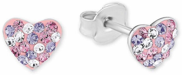 Prinzessin Lillifee 2013168 heart ear studs with stones