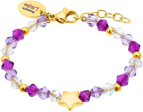 Prinzessin Lillifee 2035302 bracelet with beads and a star pendant